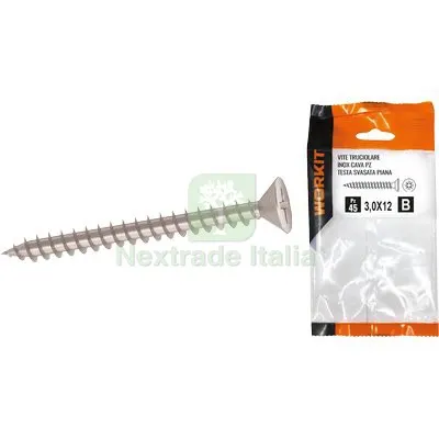 5CF VITE TRUCIOLARE TSP INOX SELF WORKIT CAVA PZ FILETTO INTERO MM 4,5X35 CF=PZ 14 — Pannelli e tavole in legno — rif. FERX.VIR9000573 5CF VITE TRUCIOLARE TSP INOX SELF WORKIT CAVA PZ FILETTO INTERO MM 4,5X35 CF=PZ 14 — Pannelli e tavole in legno — rif. FERX.VIR9000573