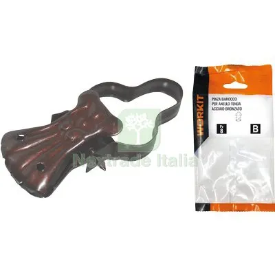2CF Pinza Barocco x Anello Tenda Self Workit Acciaio Bronzato + Arco CF=PZ 8 — Pinze e tronchesi — rif. FERX.VIR9002164 2CF Pinza Barocco x Anello Tenda Self Workit Acciaio Bronzato + Arco CF=PZ 8 — Pinze e tronchesi — rif. FERX.VIR9002164