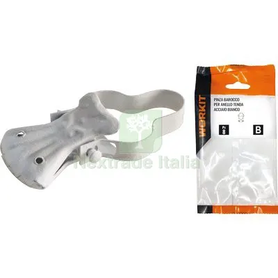 2CF Pinza Barocco x Anello Tenda Self Workit Acciaio Bianco + Arco CF=PZ 8 — Pinze e tronchesi — rif. FERX.VIR9002166