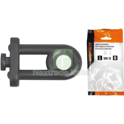5CF Gancio Occhiolo Self Workit PLT x Pannello Espositivo MM 30 F.MM 7 CF=PZ 6 — Minuteria metallica — rif. FERX.VIR9002201