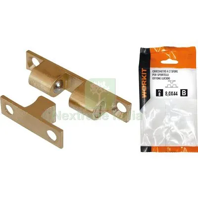 2CF CRICCHETTO A 2 SFERE SPORTELLI SELF WORKIT OTTONE LUCIDO MM 9X49 CF=PZ 1 — Cinghie e tiranti a cricchetto — rif. FERX.VIR9002251 2CF CRICCHETTO A 2 SFERE SPORTELLI SELF WORKIT OTTONE LUCIDO MM 9X49 CF=PZ 1 — Cinghie e tiranti a cricchetto — rif. FERX.VIR9002251