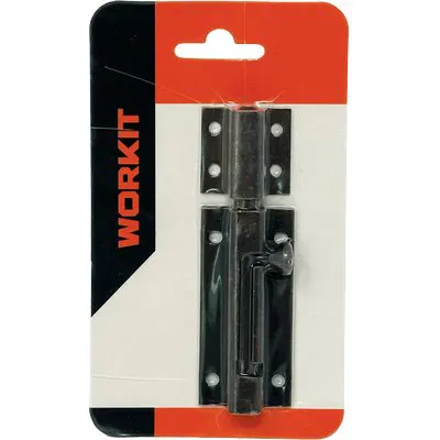 2PZ CATENACCIO PORTALUCCHETTO TONDO SELF WORKIT BRONZATO PIASTRA MM 33 CM 7/11 — Lucchetti e catene — rif. FERX.VIR9100081