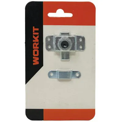 3PZ Catenaccio Targette Self Workit Ferro Zincato MM 20 — Lucchetti e catene — rif. FERX.VIR9100089