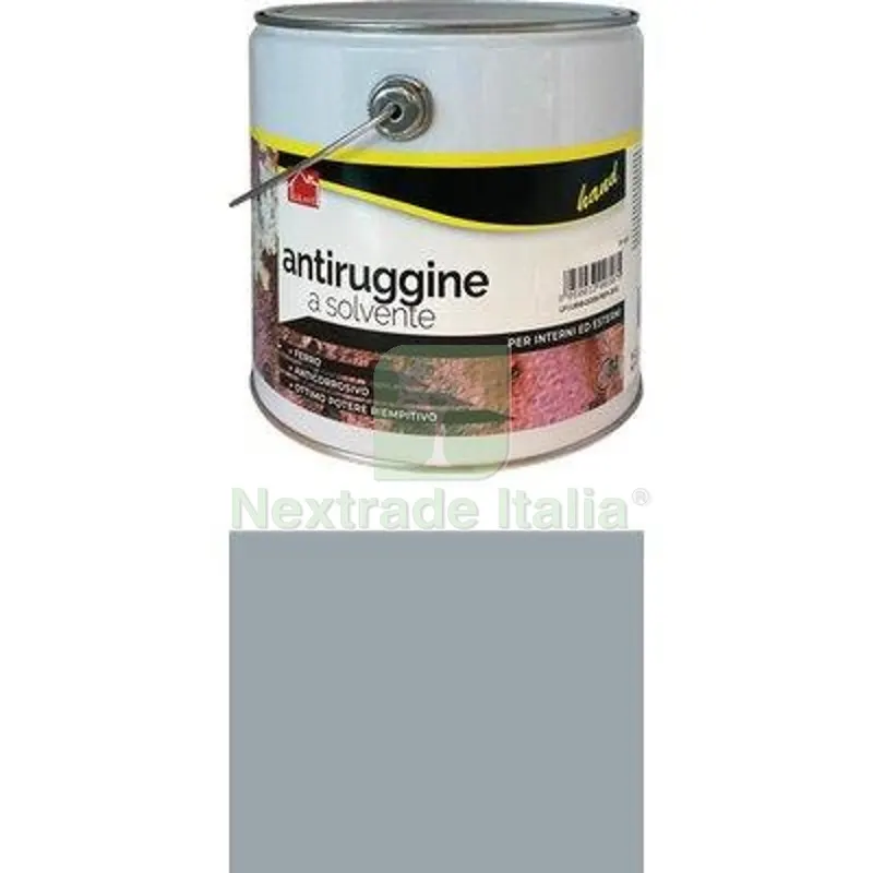 2PZ ANTIRUGGINE A SOLVENTE WORKIT GRIGIO LT 2,5 Colore Grigio ML 2500 — Vernici e smalti — rif. FERX.VIR1100031 2PZ ANTIRUGGINE A SOLVENTE WORKIT GRIGIO LT 2,5 Colore Grigio ML 2500 — Vernici e smalti — rif. FERX.VIR1100031