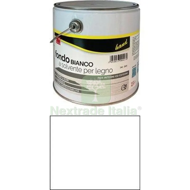 2PZ FONDO A SOLVENTE X LEGNO WORKIT BIANCO LT 2,5 — Diluenti e solventi — rif. FERX.VIR1100033