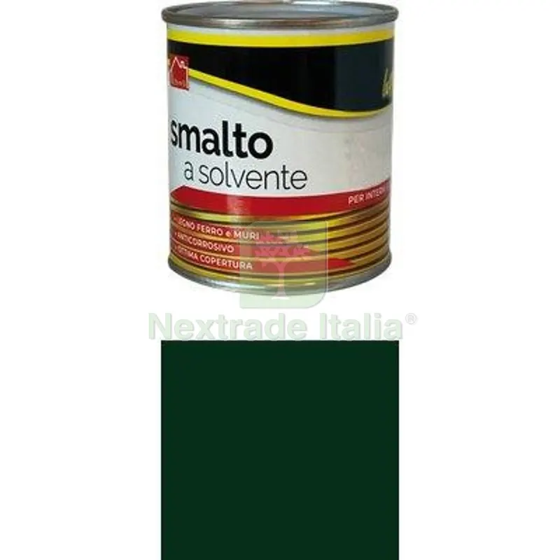 6PZ SMALTO A SOLVENTE WORKIT VERDE MUSCHIO RAL 6005 ML 750 — Diluenti e solventi — rif. FERX.VIR1100074