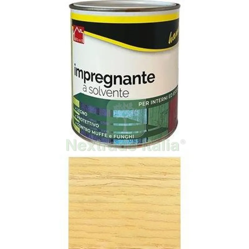 2PZ IMPREGNANTE A SOLVENTE WORKIT TRASPARENTE LT 2,5 Colore Trasparente ML 2500 — Vernici e smalti — rif. FERX.VIR1100085