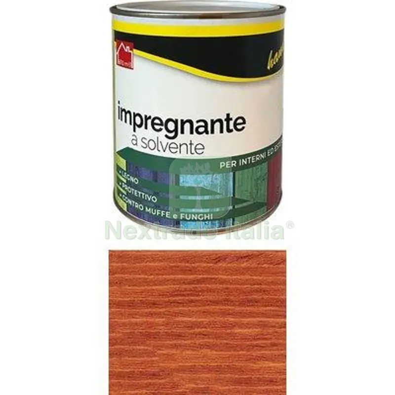 6PZ IMPREGNANTE A SOLVENTE WORKIT MOGANO ML 750 Colore Mogano — Vernici e smalti — rif. FERX.VIR1100083 6PZ IMPREGNANTE A SOLVENTE WORKIT MOGANO ML 750 Colore Mogano — Vernici e smalti — rif. FERX.VIR1100083