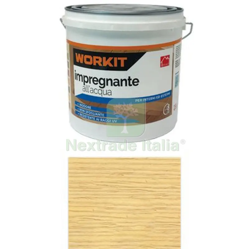 2PZ IMPREGNANTE ACQUA WORKIT TRASPARENTE LT 2,5 Colore Trasparente ML 2500 — Vernici e smalti — rif. FERX.VIR1100421 2PZ IMPREGNANTE ACQUA WORKIT TRASPARENTE LT 2,5 Colore Trasparente ML 2500 — Vernici e smalti — rif. FERX.VIR1100421
