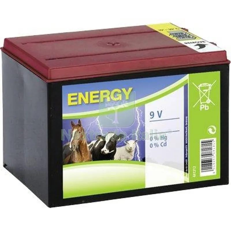 BATTERIA ELETTRORECINZIONE KERBL VOLT 9 AH 55 A SECCO — Reti e recinzioni — rif. FERX.VIR1150010