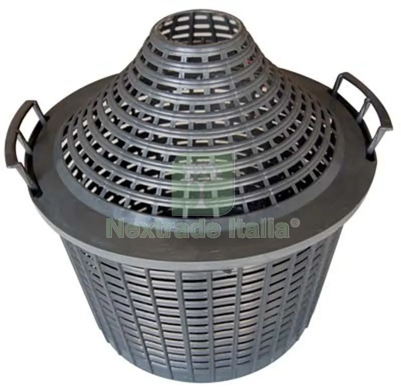4PZ CESTO DAMIGIANA APERTO PLT LT 5 — Casalinghi e organizzazione — rif. FERX.VIR2131505