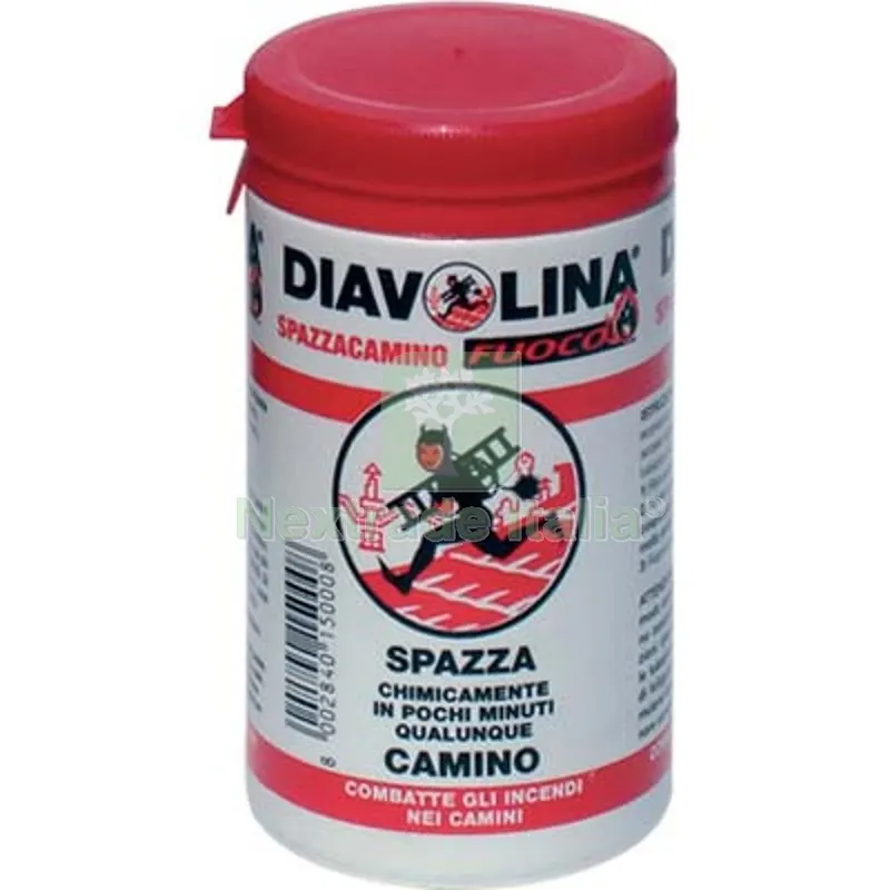12PZ ANTIFULIGGINE SPAZZACAMINO POLVERE DIAVOLINA FUOCO GR 270 — Stufe e camini — rif. FERX.VIR2440126 12PZ ANTIFULIGGINE SPAZZACAMINO POLVERE DIAVOLINA FUOCO GR 270 — Stufe e camini — rif. FERX.VIR2440126