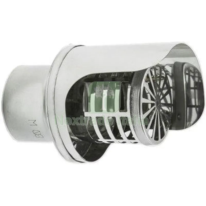 TERMINALE SCARICO PELLET + ANTIVENTO CM 8 — Stufe e camini — rif. FERX.VIR2653159 TERMINALE SCARICO PELLET + ANTIVENTO CM 8 — Stufe e camini — rif. FERX.VIR2653159