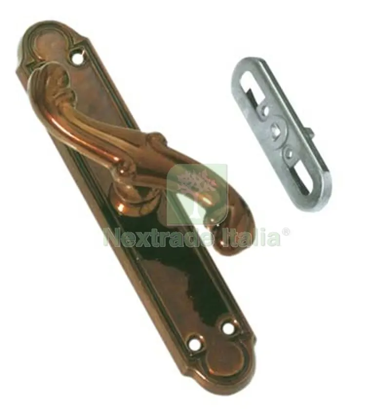CREMONESE BAROCCO GRATZ FORI OTTONE BRONZATA — Maniglie e pomelli — rif. FERX.VIR3300106