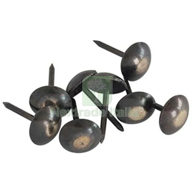 BULLETTA TAPPEZZIERE ACCIAIO BRONZO SFUMATO CF=PZ 1000 MM 6,5X15 — Chiodi e graffe — rif. FERX.VIR4387687 BULLETTA TAPPEZZIERE ACCIAIO BRONZO SFUMATO CF=PZ 1000 MM 6,5X15 — Chiodi e graffe — rif. FERX.VIR4387687