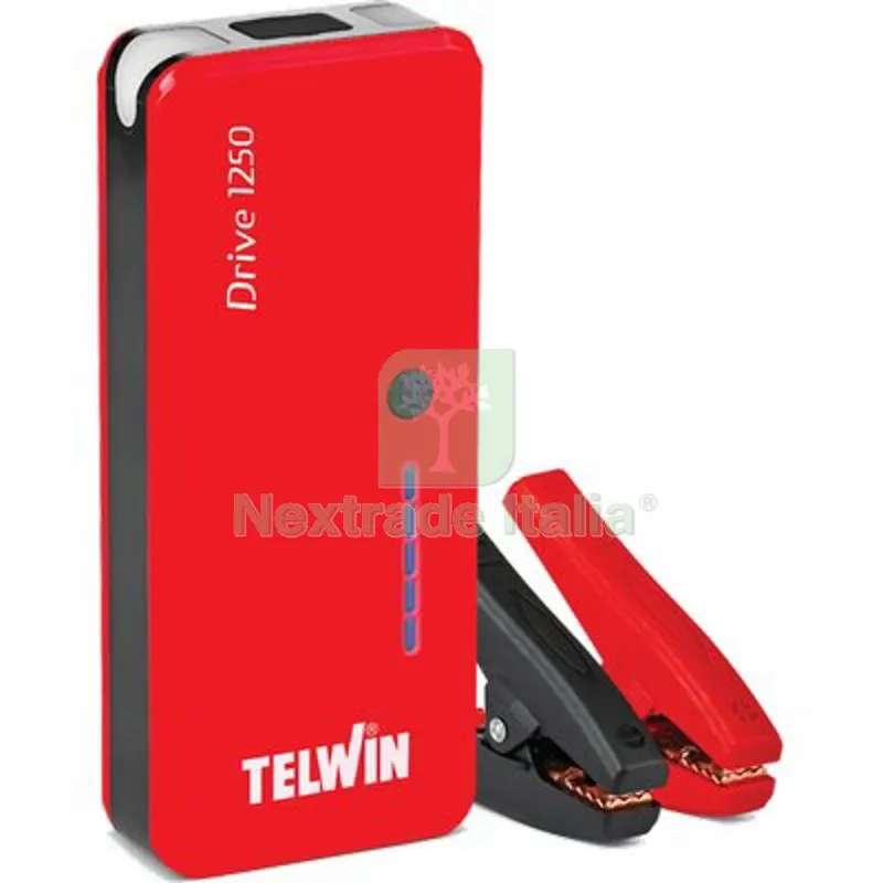 AVVIATORE MULTIFUNZIONE DRIVE 1250 TELWIN LITIO VOLT 12 AH 900 — Marchi utensili elettrici — rif. FERX.VIR7341121