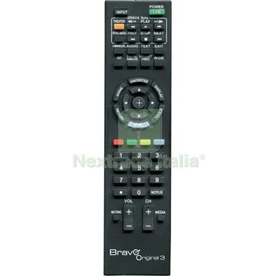 TELECOMANDO ORIGINAL 3 TV SONY BRAVO — Telecomandi e ricambi — rif. FERX.VIR7403628 TELECOMANDO ORIGINAL 3 TV SONY BRAVO — Telecomandi e ricambi — rif. FERX.VIR7403628