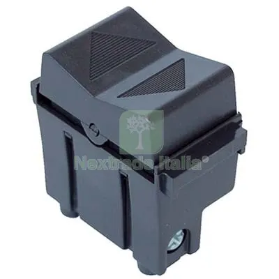 6PZ PULSANTE UNIPOLARE DOPPIO ARC MARLANVIL VOLT 250 A 10 2NA Colore Nero — Interruttori e prese — rif. FERX.VIR7409010