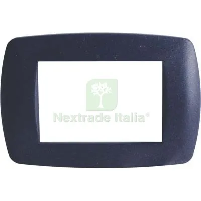 15PZ PLACCA COPRIFRUTTI MILLENIUM MARLANVIL BLU STELLATO POSTI 3 MM 122X83 — Interruttori e prese — rif. FERX.VIR7409062 15PZ PLACCA COPRIFRUTTI MILLENIUM MARLANVIL BLU STELLATO POSTI 3 MM 122X83 — Interruttori e prese — rif. FERX.VIR7409062