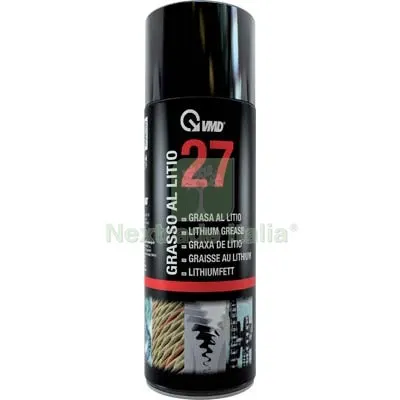 12PZ GRASSO LITIO SPRAY 27 VMD ML 400 — Diluenti e solventi — rif. FERX.VIR8250356 12PZ GRASSO LITIO SPRAY 27 VMD ML 400 — Diluenti e solventi — rif. FERX.VIR8250356