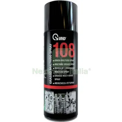 12PZ GRASSO MULTIUSO SPRAY 108 VMD ML 400 — Lubrificanti e oli — rif. FERX.VIR8250387 12PZ GRASSO MULTIUSO SPRAY 108 VMD ML 400 — Lubrificanti e oli — rif. FERX.VIR8250387