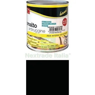 6PZ SMALTO ANTIRUGGINE WORKIT NERO LUCIDO ML 750 — Vernici e smalti — rif. FERX.VIR8340212 6PZ SMALTO ANTIRUGGINE WORKIT NERO LUCIDO ML 750 — Vernici e smalti — rif. FERX.VIR8340212