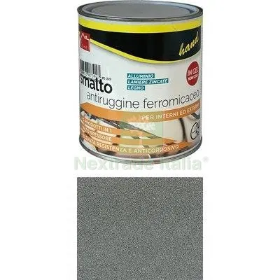 6PZ SMALTO ANTIRUGGINE FERROMICACEO WORKIT GRIGIO MEDIO ML 750 — Vernici e smalti — rif. FERX.VIR8360481