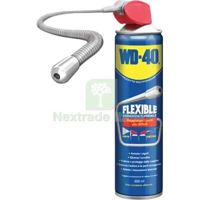 6PZ LUBRIFICANTE FLEXIBLE SPRAY WD-40 PROFESSIONALE ML 600 — Lubrificanti e oli — rif. FERX.VIR8390460