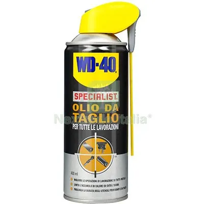 2PZ OLIO DA TAGLIO WD-40 SPECIALIST ML 400 — Lubrificanti e oli — rif. FERX.VIR8390496