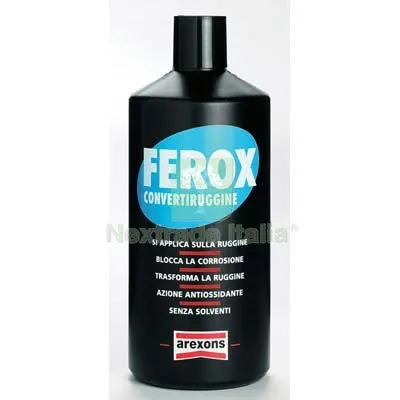 2PZ CONVERTITORE RUGGINE FEROX AREXONS ML 750 — Lubrificanti e oli — rif. FERX.VIR8391078