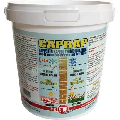 IDROPITTURA TERMOISOLANTE CAPRAP DIXI LT 1 — Vernici e smalti — rif. FERX.VIR8392730 IDROPITTURA TERMOISOLANTE CAPRAP DIXI LT 1 — Vernici e smalti — rif. FERX.VIR8392730