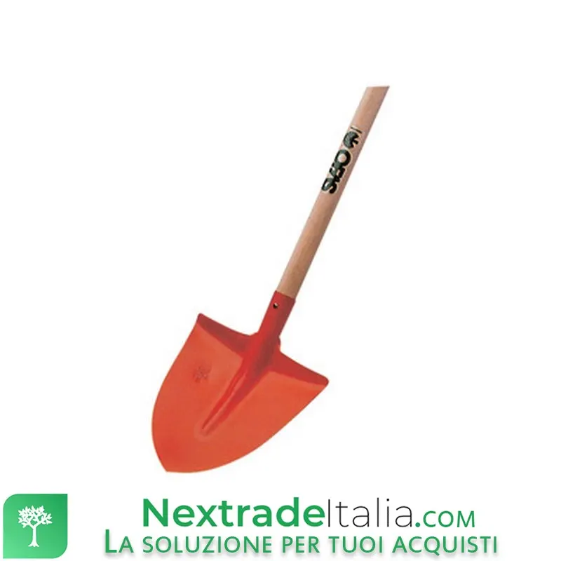 Badile Acciaio Verniciato Blu a Punta N.00 con Manico — Attrezzi da giardino — rif. FERX.CART.37505 Badile Acciaio Verniciato Blu a Punta N.00 con Manico — Attrezzi da giardino — rif. FERX.CART.37505