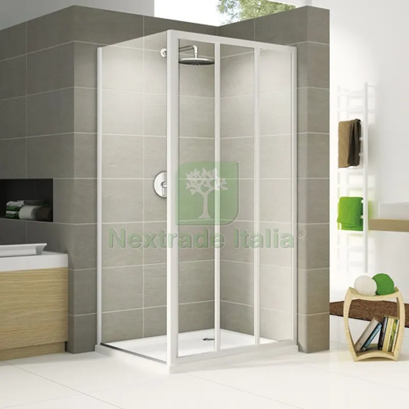 NICCHIA DOCCIA 3 ANTE SCORREVOLI TRIS LUX ACRILICO cm 78-82 — Arredo — rif. FERX.DIA100-NTN3-080 NICCHIA DOCCIA 3 ANTE SCORREVOLI TRIS LUX ACRILICO cm 78-82 — Arredo — rif. FERX.DIA100-NTN3-080