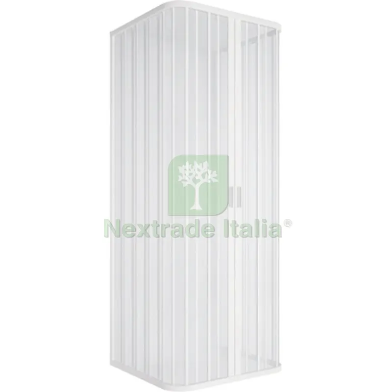 BOX DOCCIA 3L SOFFIETTO RIDUCIBILE APERTURA CENTRALE LUX cm 90-90-90 — Accessori bagno — rif. FERX.DIA100-T30-90 BOX DOCCIA 3L SOFFIETTO RIDUCIBILE APERTURA CENTRALE LUX cm 90-90-90 — Accessori bagno — rif. FERX.DIA100-T30-90