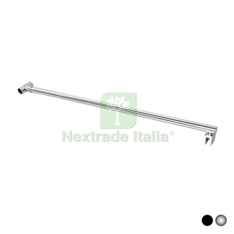 BRACCIO A T PER WALK IN TONDO cm 65 Nero — Accessori bagno — rif. FERX.DIA100-VCT-065N BRACCIO A T PER WALK IN TONDO cm 65 Nero — Accessori bagno — rif. FERX.DIA100-VCT-065N