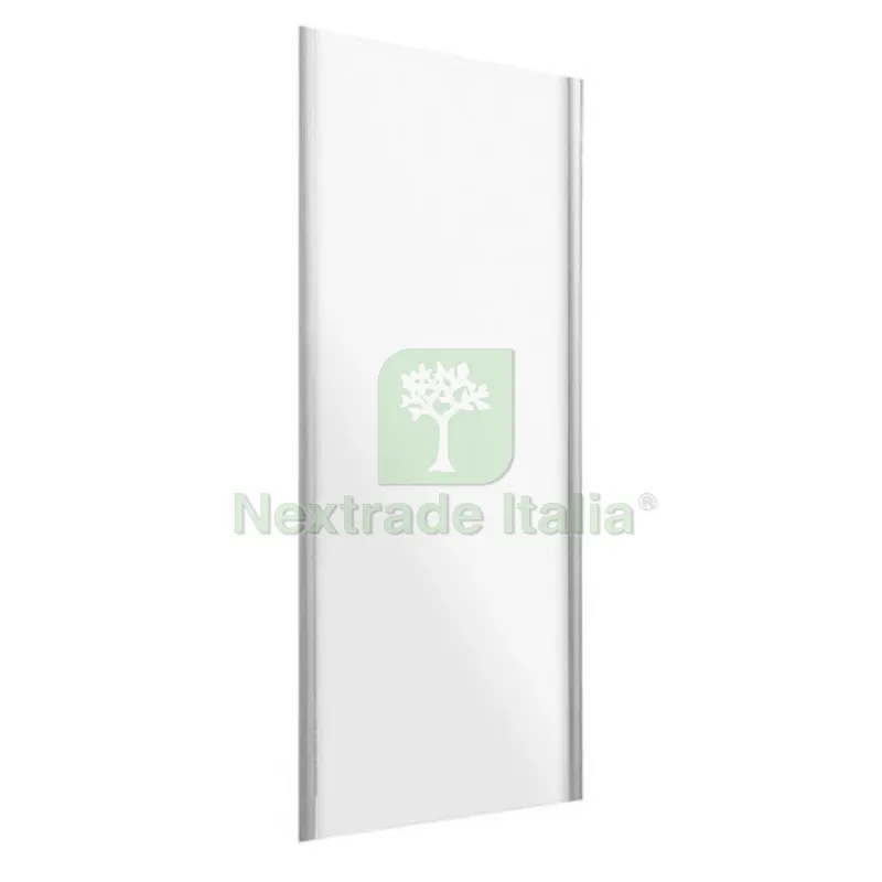 PARETE DOCCIA FISSA CRISTALLO LINEA WONDER cm80 Prof. Arg. luc. V. Trasp — Cristalleria e tavola — rif. FERX.DIA100-WTPF-C080 PARETE DOCCIA FISSA CRISTALLO LINEA WONDER cm80 Prof. Arg. luc. V. Trasp — Cristalleria e tavola — rif. FERX.DIA100-WTPF-C080
