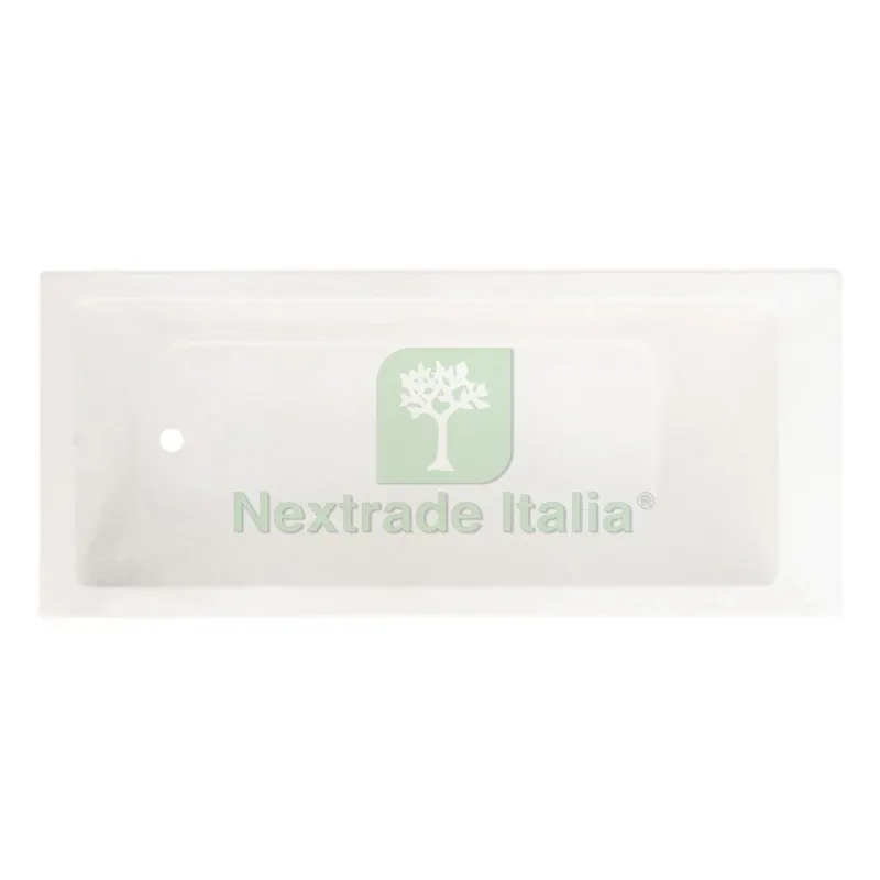 GUSCIO VASCA RETTANGOLARE MOD. AGATA SENZA PANNELLI cm 160 x 70 — Sanitari e ceramiche — rif. FERX.DIA101-6019-70160