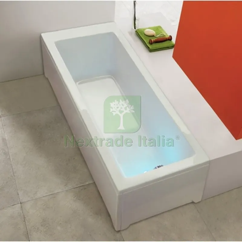 GUSCIO VASCA RETTANGOLARE MOD. AGATA CON PANNELLI cm 170 x 70 — Sanitari e ceramiche — rif. FERX.DIA101-6220-70170 GUSCIO VASCA RETTANGOLARE MOD. AGATA CON PANNELLI cm 170 x 70 — Sanitari e ceramiche — rif. FERX.DIA101-6220-70170