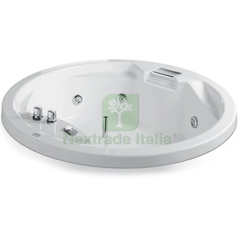 Vasca Idro Tonda Modello Sally con Rubinetteria Bordo Vasca Diam. 150 — Rubinetti e valvole — rif. FERX.DIA101-75156 Vasca Idro Tonda Modello Sally con Rubinetteria Bordo Vasca Diam. 150 — Rubinetti e valvole — rif. FERX.DIA101-75156