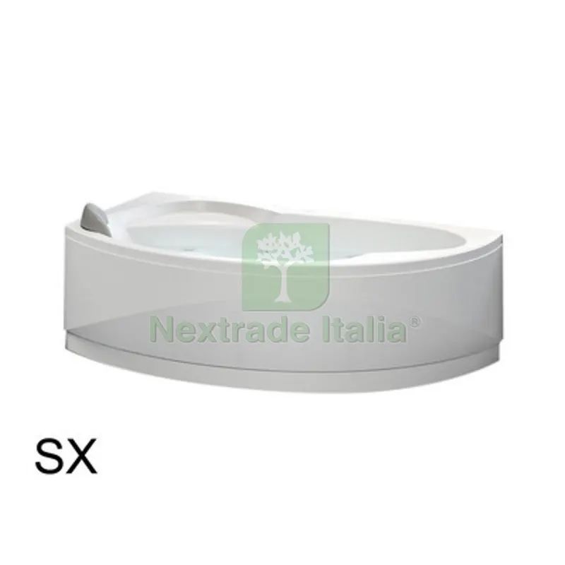 VASCA ANGOLARE ASIMMETRICA SEMICIRCOLARE VOGUE 165x85 dx vasca Hydro — Accessori bagno — rif. FERX.DIA101-8620-HYDX VASCA ANGOLARE ASIMMETRICA SEMICIRCOLARE VOGUE 165x85 dx vasca Hydro — Accessori bagno — rif. FERX.DIA101-8620-HYDX