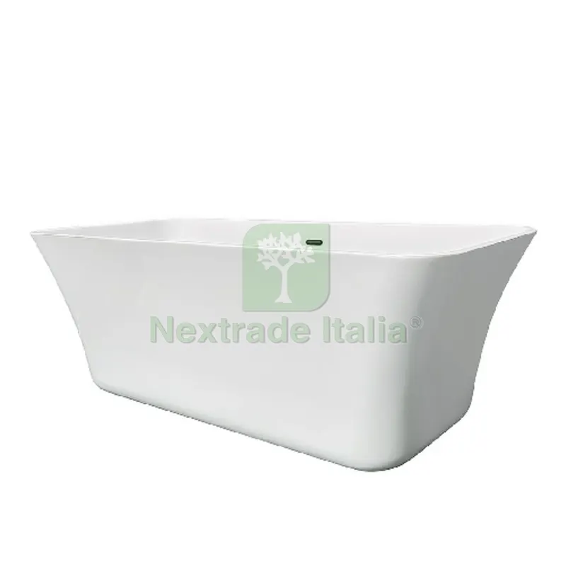 VASCA FREESTANDING MODELLO LAURA cm 170x75x60 — Raccordi in ghisa e figure — rif. FERX.DIA101-902