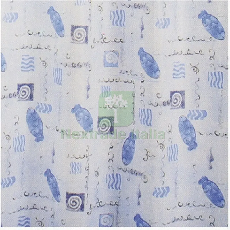 TENDA PER DOCCIA 2 LATI CM. 180 X 200 Mod. Acquarello - — Accessori bagno — rif. FERX.DIA102-0424 TENDA PER DOCCIA 2 LATI CM. 180 X 200 Mod. Acquarello - — Accessori bagno — rif. FERX.DIA102-0424