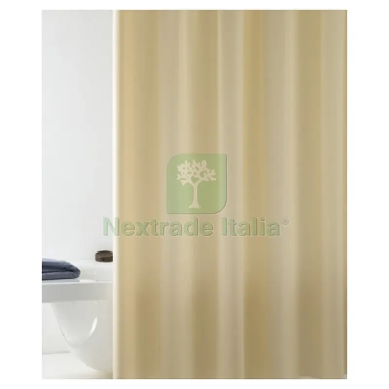 TENDA PER DOCCIA 2 LATI CM. 180 X 200 Mod. Beige - — Accessori bagno — rif. FERX.DIA102-0427 TENDA PER DOCCIA 2 LATI CM. 180 X 200 Mod. Beige - — Accessori bagno — rif. FERX.DIA102-0427