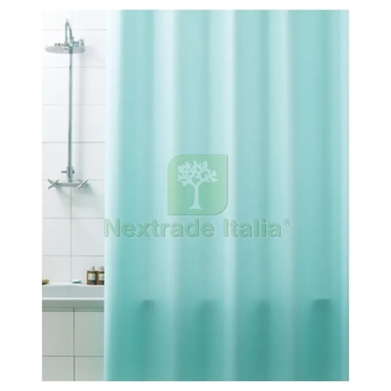 TENDA PER DOCCIA 2 LATI CM. 180 X 200 Mod. Verde Acqua - — Accessori bagno — rif. FERX.DIA102-0428