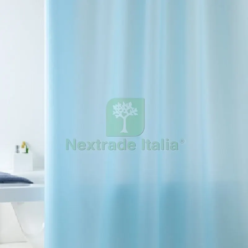 TENDA PER DOCCIA 2 LATI CM. 180 X 200 Mod. Celeste - — Accessori bagno — rif. FERX.DIA102-0429 TENDA PER DOCCIA 2 LATI CM. 180 X 200 Mod. Celeste - — Accessori bagno — rif. FERX.DIA102-0429