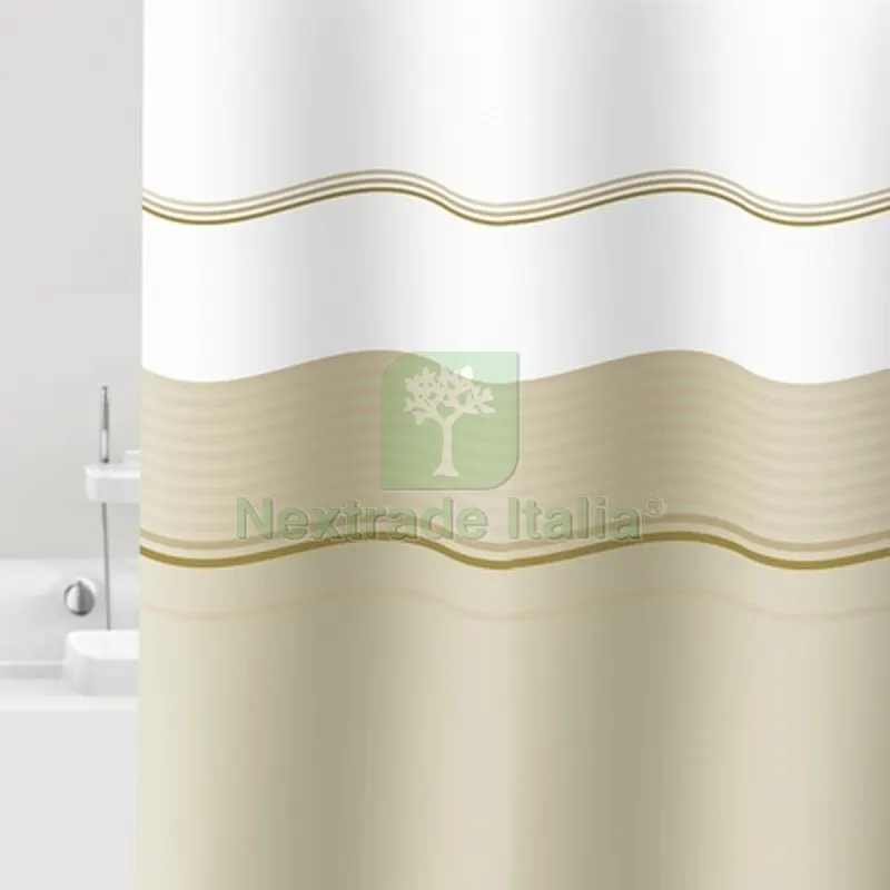 TENDA PER DOCCIA MOD. VANIGLIA cm 180x200 — Accessori bagno — rif. FERX.DIA102-0441-180 TENDA PER DOCCIA MOD. VANIGLIA cm 180x200 — Accessori bagno — rif. FERX.DIA102-0441-180