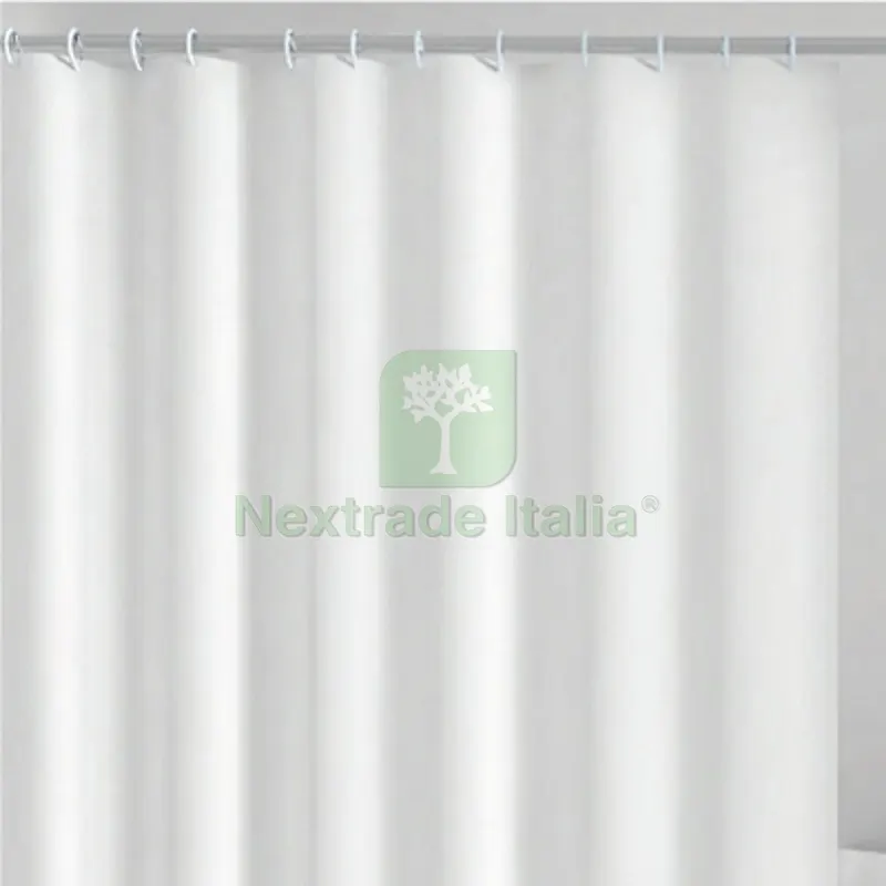 TENDA PER DOCCIA IN VINILE MOD. WHITE cm 240x200 — Accessori bagno — rif. FERX.DIA102-0470-240 TENDA PER DOCCIA IN VINILE MOD. WHITE cm 240x200 — Accessori bagno — rif. FERX.DIA102-0470-240