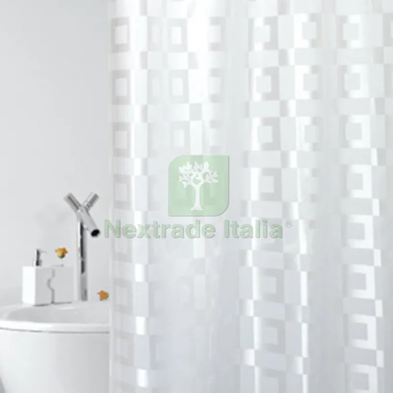 TENDA PER DOCCIA IN TESSUTO MOD. DAMA cm 240x200 — Accessori bagno — rif. FERX.DIA102-0562-240 TENDA PER DOCCIA IN TESSUTO MOD. DAMA cm 240x200 — Accessori bagno — rif. FERX.DIA102-0562-240