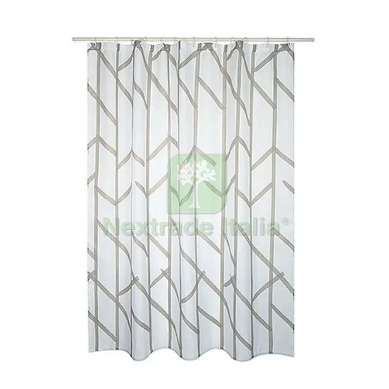 TENDA PER DOCCIA IN TESSUTO POLIESTERE TREE cm 180x200 — Accessori bagno — rif. FERX.DIA102-ST44-180 TENDA PER DOCCIA IN TESSUTO POLIESTERE TREE cm 180x200 — Accessori bagno — rif. FERX.DIA102-ST44-180