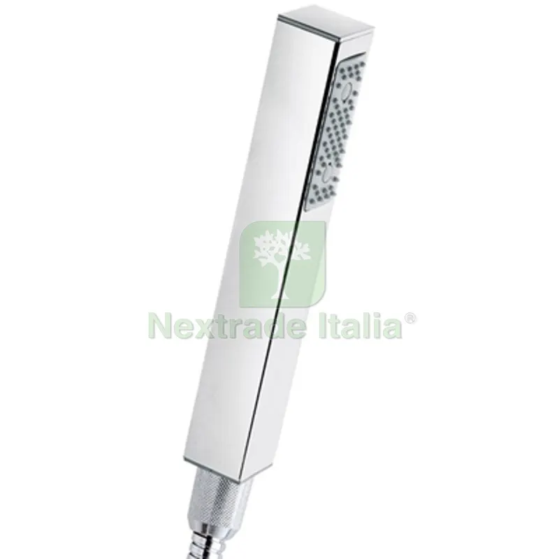 DOCCETTA MONOGETTO IN OTTONE MOD. CUBE Cromo — Rubinetti e valvole — rif. FERX.DIA109-B00255